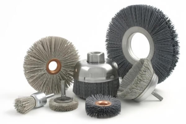 Nylon abrasive brush