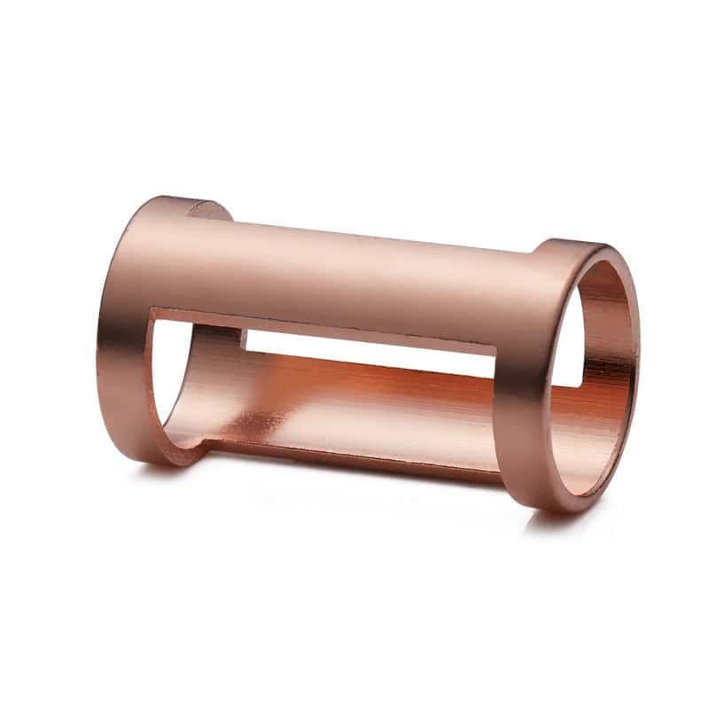 Red copper lathe parts