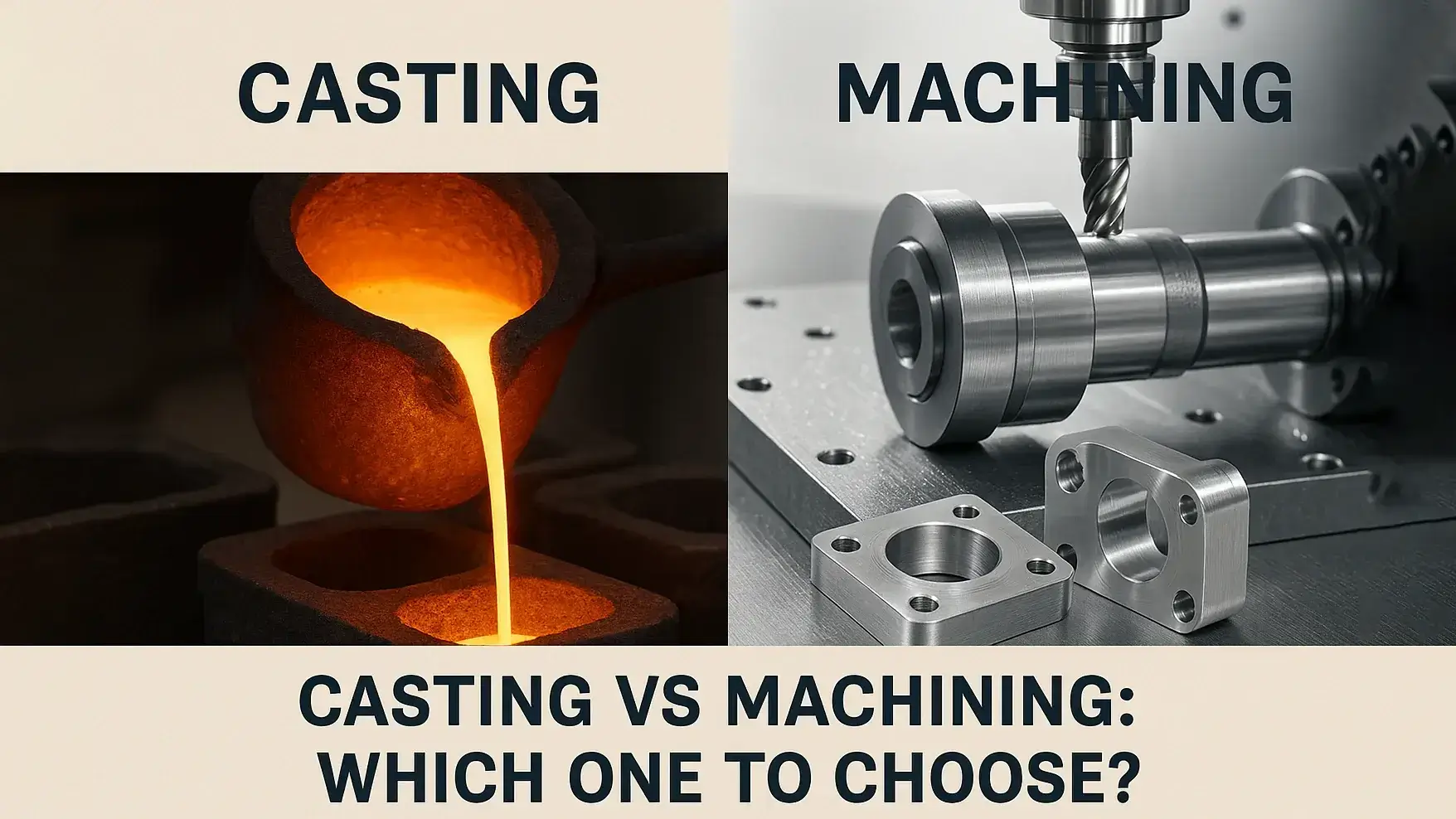 Casting vs Machining