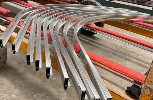 Aluminum profile bending