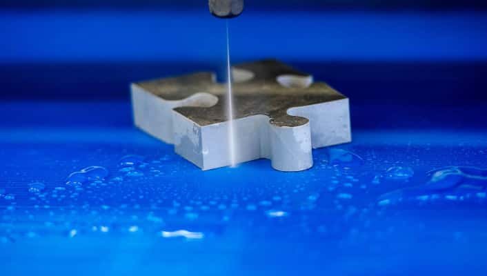 Aluminum Cuts with Waterjets