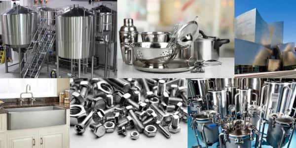SS 304 Steel Products