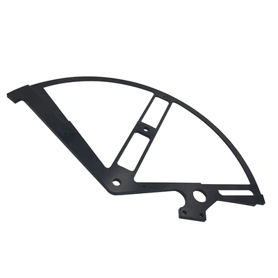 A13 Alloy Steel Bracket with CNC Machining & Black Oxide Finish