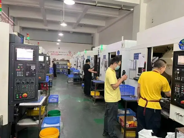 cnc machining factory