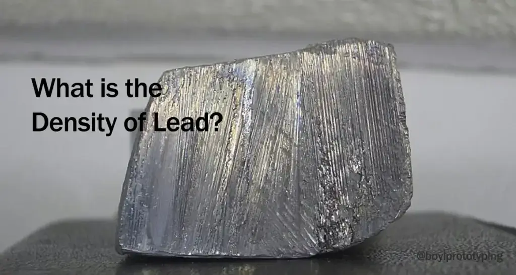 Lead (Pb) Density Explained