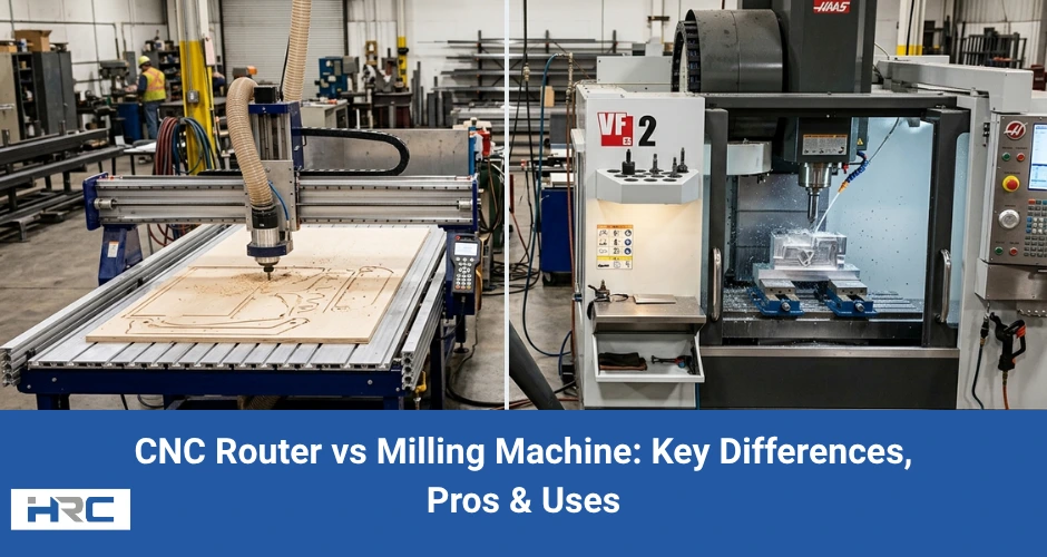 CNC Router vs Milling Machine