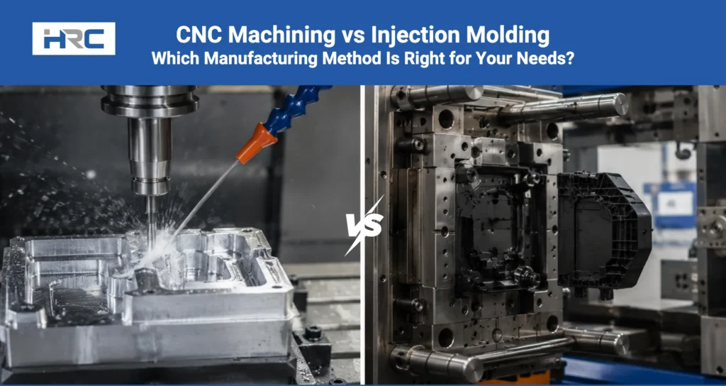 CNC Machining vs Injection Molding