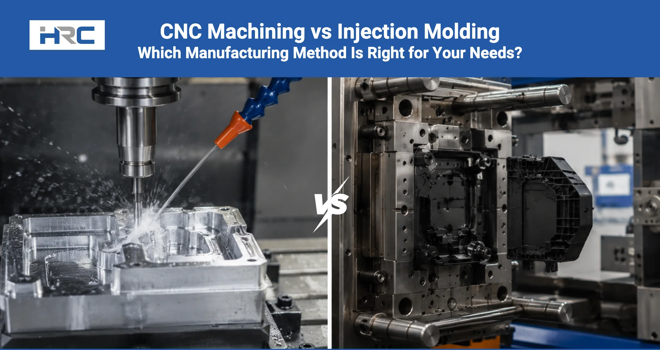 CNC Machining vs Injection Molding