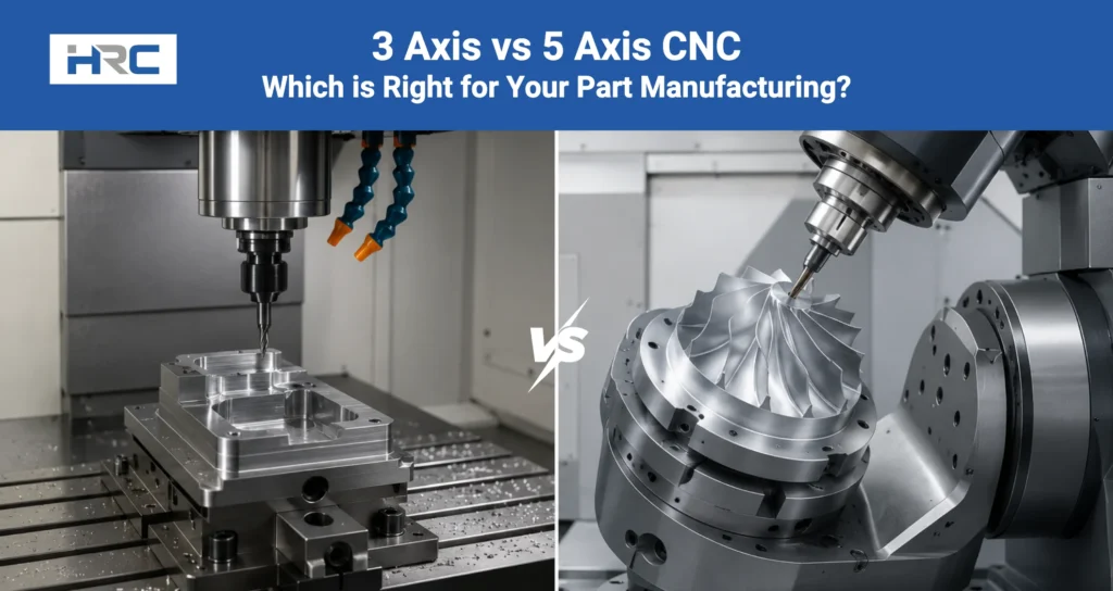 3 axis vs 5 axis cnc- which is right for your part manufacturing