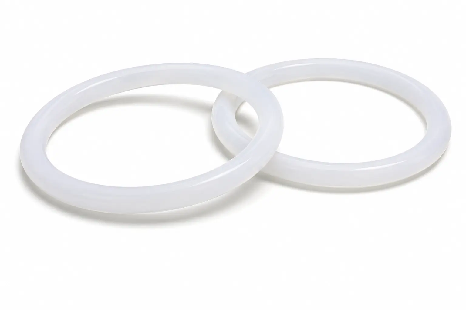 Silicone rubber sealing isolated