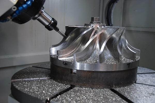 Multi-axis CNC milling