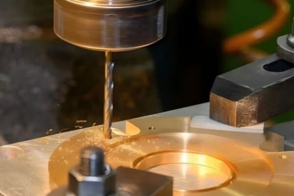 CNC machining bronze components