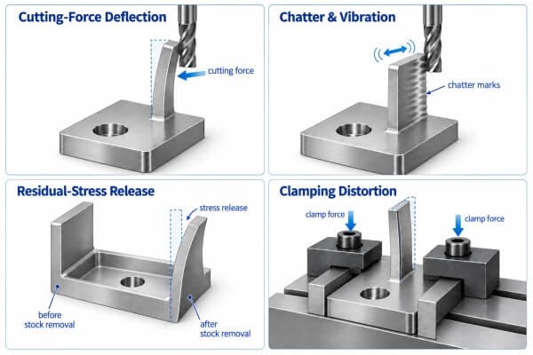 Common Thin-Wall CNC Machining
