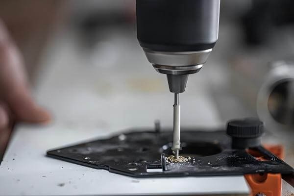 Micro CNC milling with a small diameter cutting tool