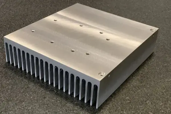 CNC Machined Plate Fin Heat Sinks