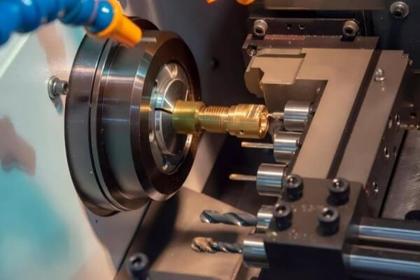 CNC Turning of Brass Parts