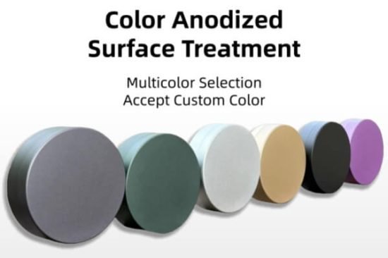 Color Anodized Aluminum Snus Can