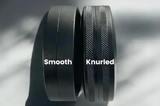 Smooth and Knurled Snus Can